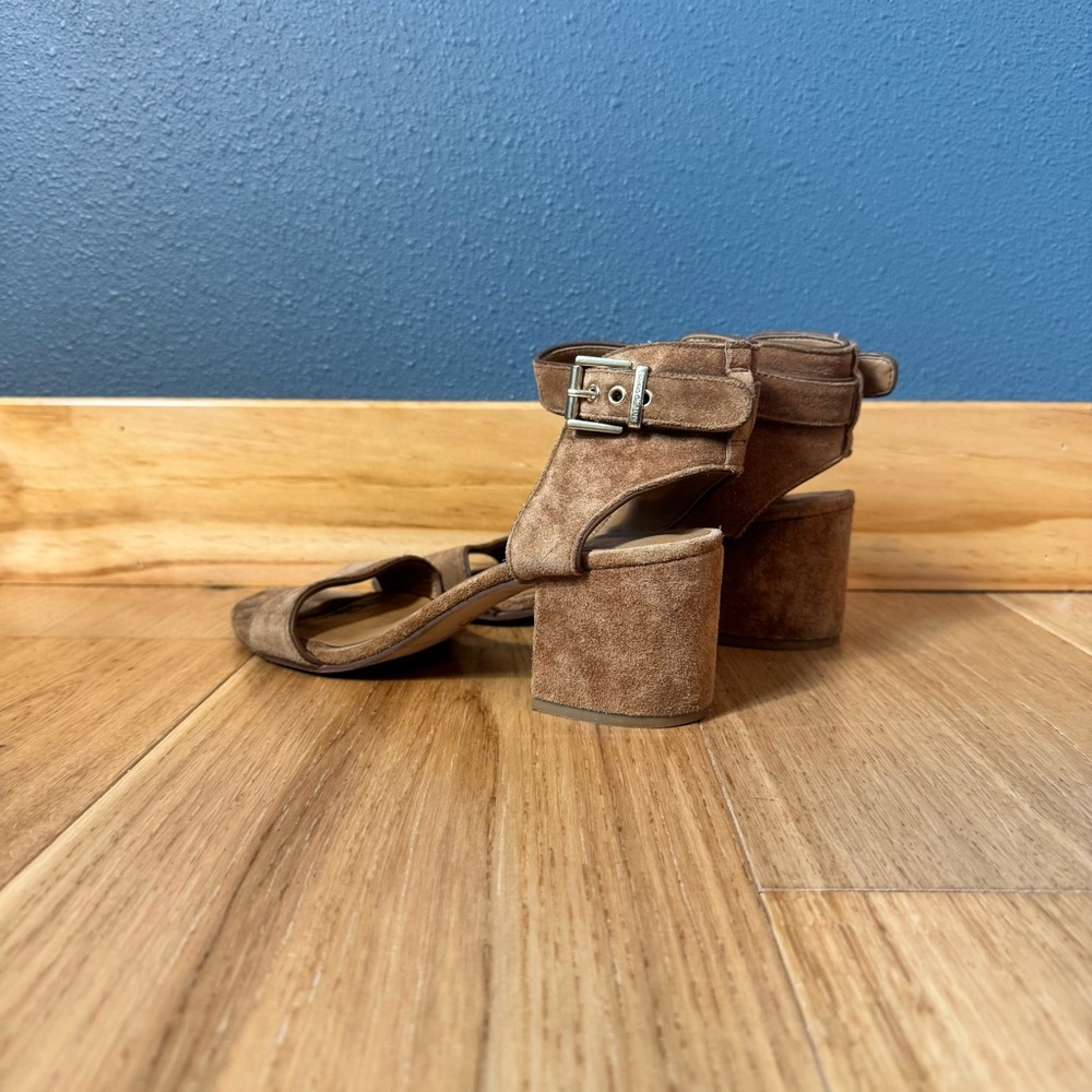 Arturo Chiang Tan Hannan Block Heeled Sandals size 8 - Picture 9 of 10